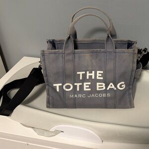 Marc Jacobs Blue Gray Tote Bag